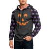 Men's Loose Fit Printed Hoodie with Pocket and Drawstring Casual Sweatshirt for Everyday Wear