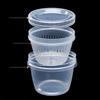Double Layer Drain Basket Fruit Vegetable Washing Colander Strainer Kitchen Tool