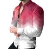 Long Sleeve Shirt with Snowflake Print, Stylish Winter Casual Essential