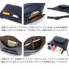 [Dakota] Wallet Shoulder Bag Leather Deep Red DA-1032468-31 8.7 x 11.4 (top), 9.8 (bottom) x 1 inch