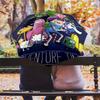 1 PC Automatic Folding Umbrella - Adventure Time Pattern Portable Foldable Design With 8 Ribs Christmas Birthday Gifts