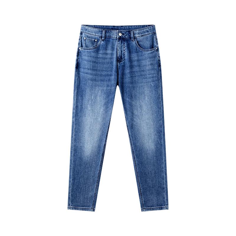 NVG·YOUNG Men's Spring/Summer Tencel Blend Tapered Jeans