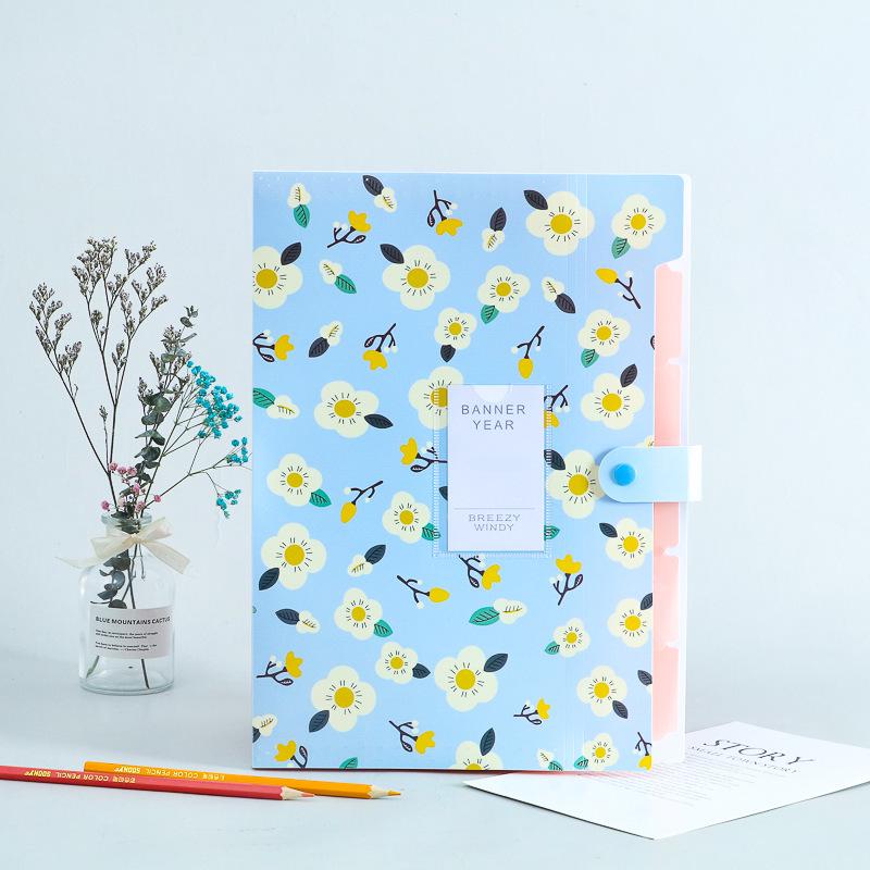 

Multi-Layer Plastic Accordion File Folder with Labels for Students, Large Capacity for Test Paper Storage