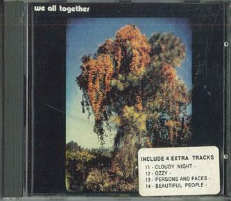 

CD WE ALL TOGETHER We All Together HBG1228 BACKGROUND 1992 UK Rock Used