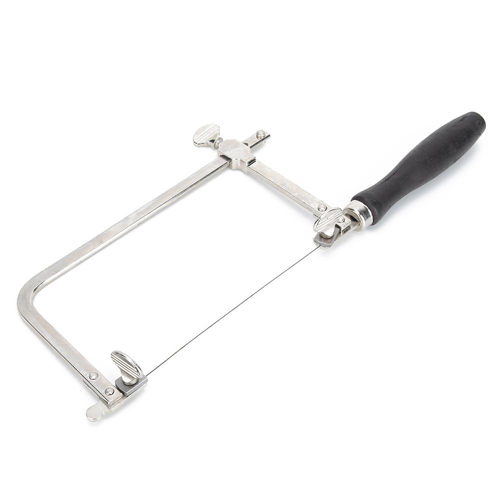 Portable U Shape Hacksaw Saw Bow Frame DIY Jewelry Making Cutting Tool with Saw Blade