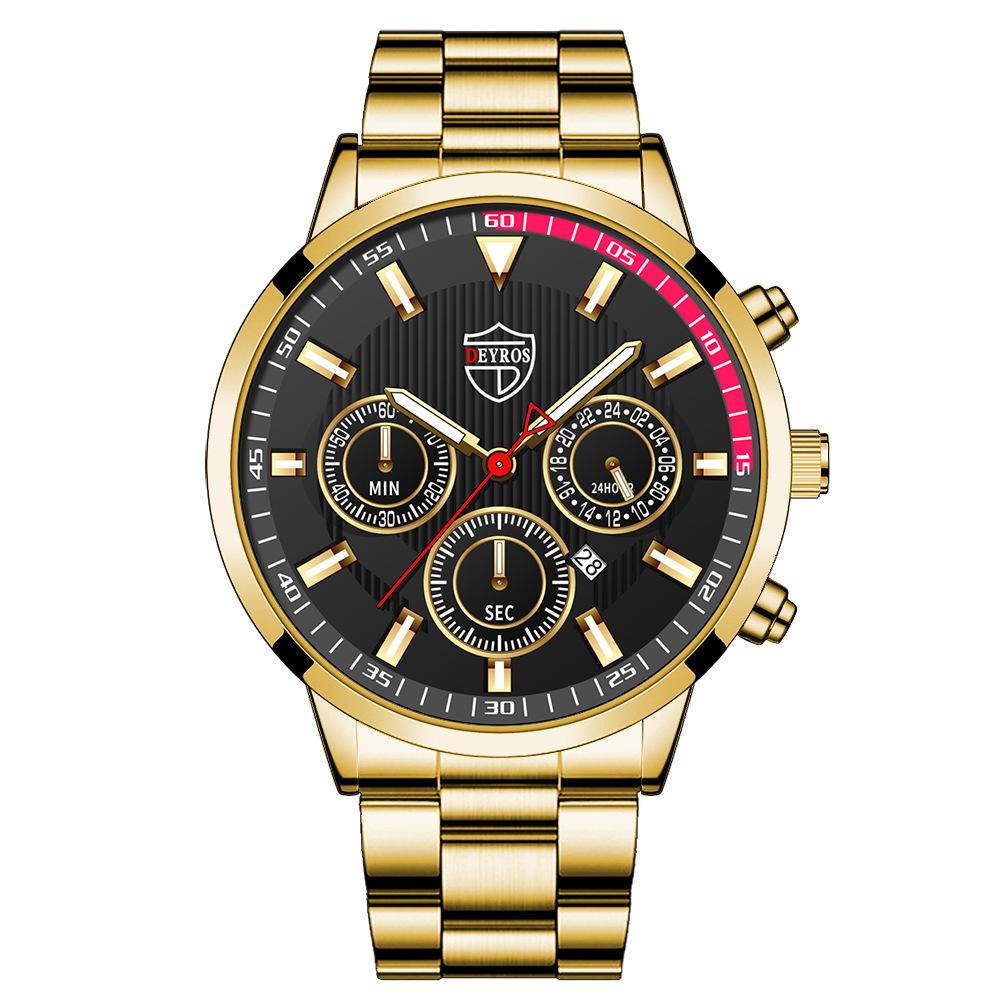 Men'S Watch Fashion Calendar Luminous Fully Automatic Quartz Watch