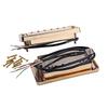 Ogdni Guitar Humbucker Pickup Double Coil Neck and Bridge Pickup Replacement Parts for LP Electric Guitars Set, (Gold)