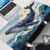 Mauspad Anime Gaming Abstraktes Ölgemälde Zubehör Varmilo Tastatur Schreibtischmatte Gabinete Gamer Teppich Mauspad Mauspads