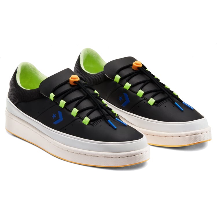 Pro Leather Converse Low 'Black' 166597C