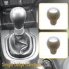 Compatible Gear Shift Knob & Leather Dust Cover for 0418 New/Old Model Manual Transmission Lever