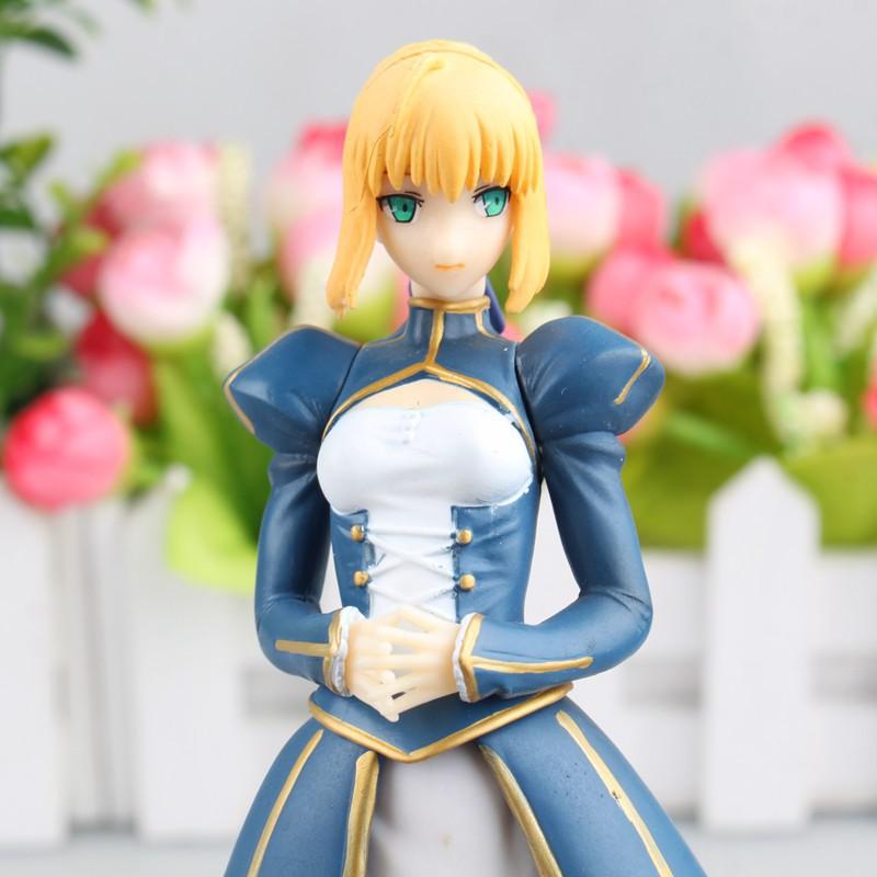 19CM Anime Fate/Stay Night Altria Pendragon Model 1/7 Dress Model Toy Gift Collection Action Figure PVC Perfect Gift