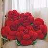 Large Rose Shaped Pillow Large Sofa Cushion Car Interior Cushion Plush Toys Wedding Party Supplies Flower Cushion Home Decor