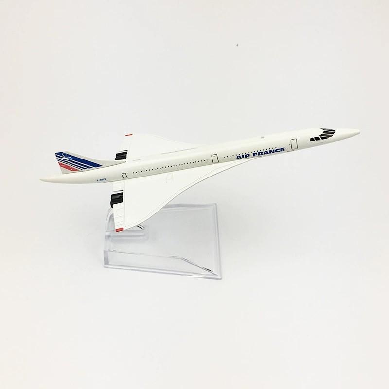Air Planes Model 16cm Concorde France British American Airplane Model Aircraft Diecast Metal 1/400 Scale Toys Collection