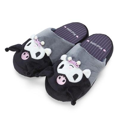 Sanrio Kuromi Slippers 597350 Character-Shaped