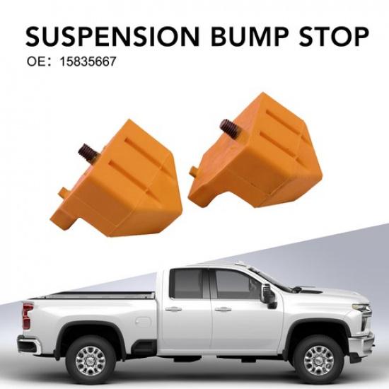 PAIR Front Suspension Bump Stop FIT Chevrolet Silverado 2500 HD 3500 15835667 EV