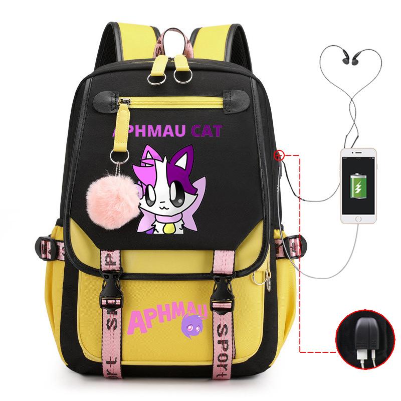Cute Cartoon Junior High School Student Schoolbag Female Lightweight Large-Capacity Student Backpack