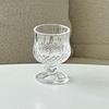 6pcs Set Wine Glasses 50ml Shot Glass Exquisite Mini Spirits Cup Transparent Liquor Goblet Drinkware Household Cups Cocktail Mug