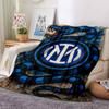 Coperte con Logo Snake Inter Milan in Flanella Stampata Traspiranti Calde Plaid per Casa Ufficio Copriletti 0708a92