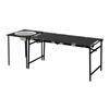 Hydraulic Tactical Folding Table: Portable, Lightweight, No-Assembly Outdoor Camping and Picnic Gear.