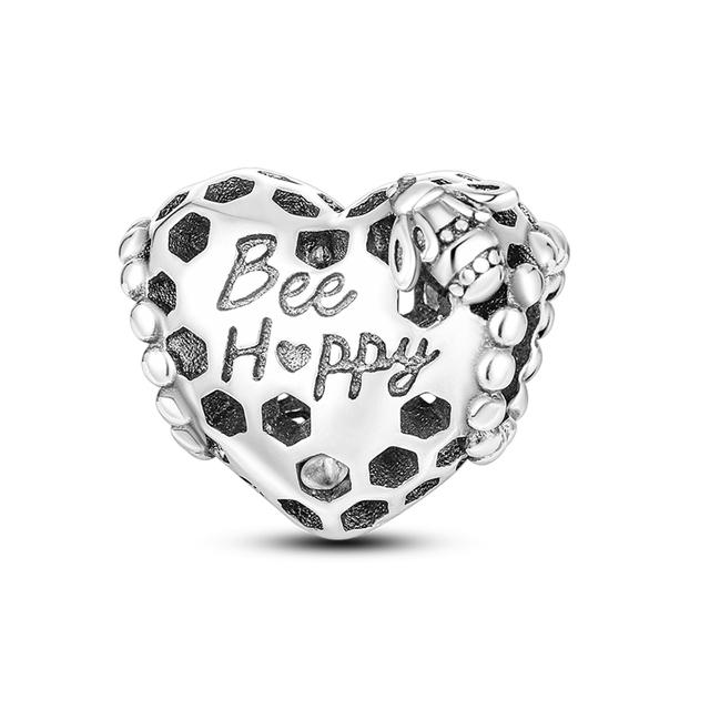 Charms Pendenti in Argento 925 Adatti per Braccialetti Fai da Te Terra Cuore Albero Stella Famiglia Fatima per Collane Pendenti