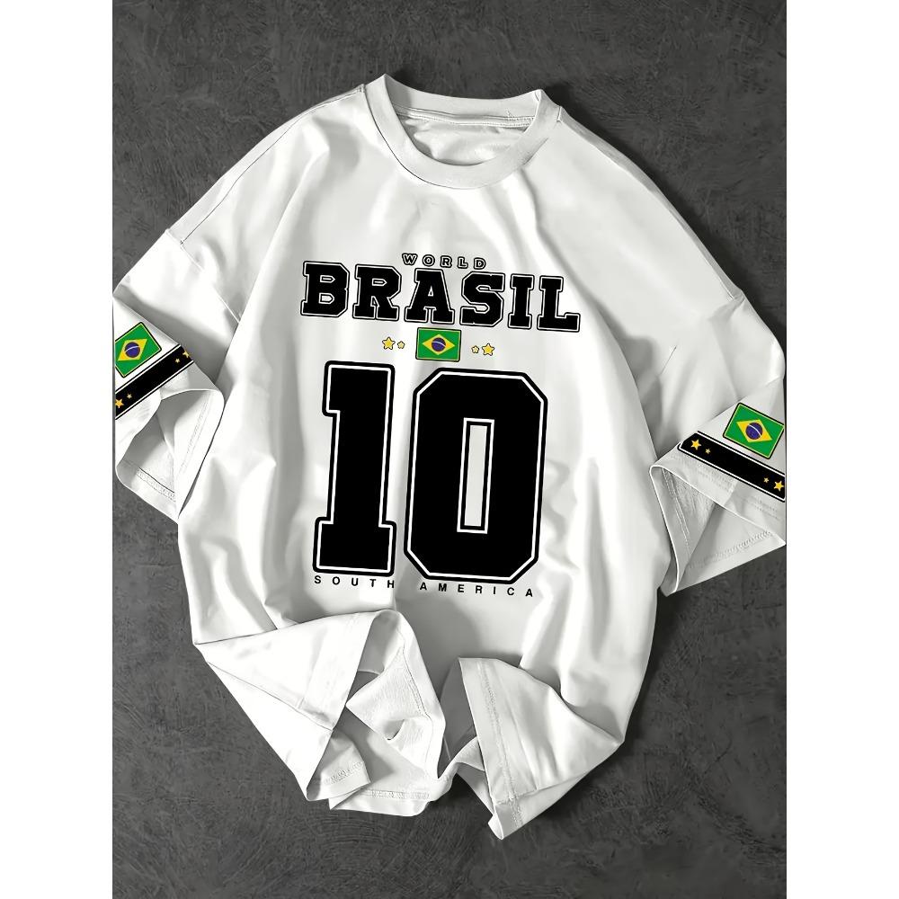 

Print Short Sleeve T-Shirt Summer Graphic Tee Jerseys Plus Size Sport T-Shirt Tops XS