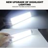 1pcs White Cob 108 SMD Led 12v 24v Panel Dome Lamp Auto Car Interior Reading Plate Light Roof Ceiling Interior Wired Lamp