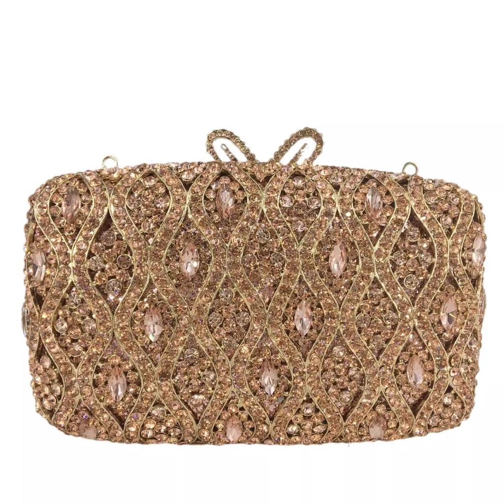 Diamond Evening Clutches Purses Yello/Blue/Green/Red Wedding Purse Crystal Handbags Rhinestone Formal Bag Lady Party Dinner