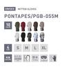PONTAPES Snowboard Mittens for Men and Made in 10 Colors 4 Sizes Dark XL Snow Mittens Women, Japan, Available, Available, PG-055M Brown, Size, Gloves,