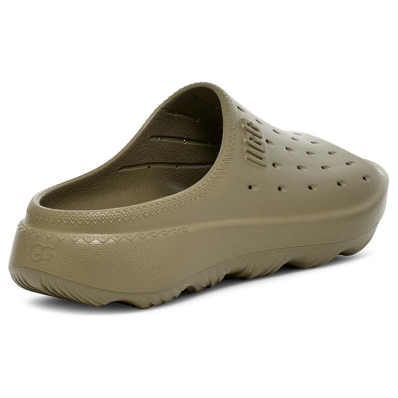 UGG Eva Simple Fresh Slide Sandals Men Sandals Dark-Olive 1137973-BTOL