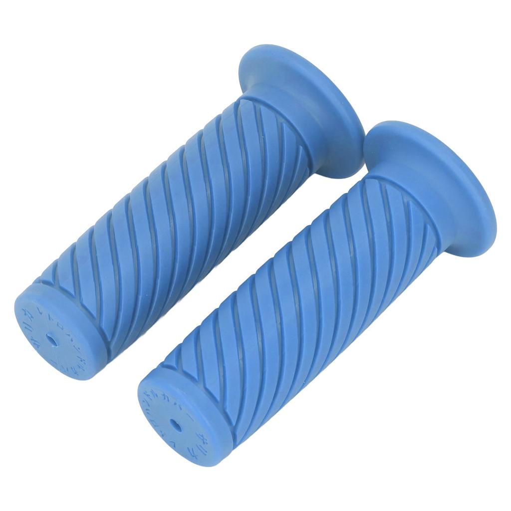2Pcs Motorcycle Hand Grips Left Right 22mm 24mm Anti Slip Rubber Universal Fit for Motorbike Dirt