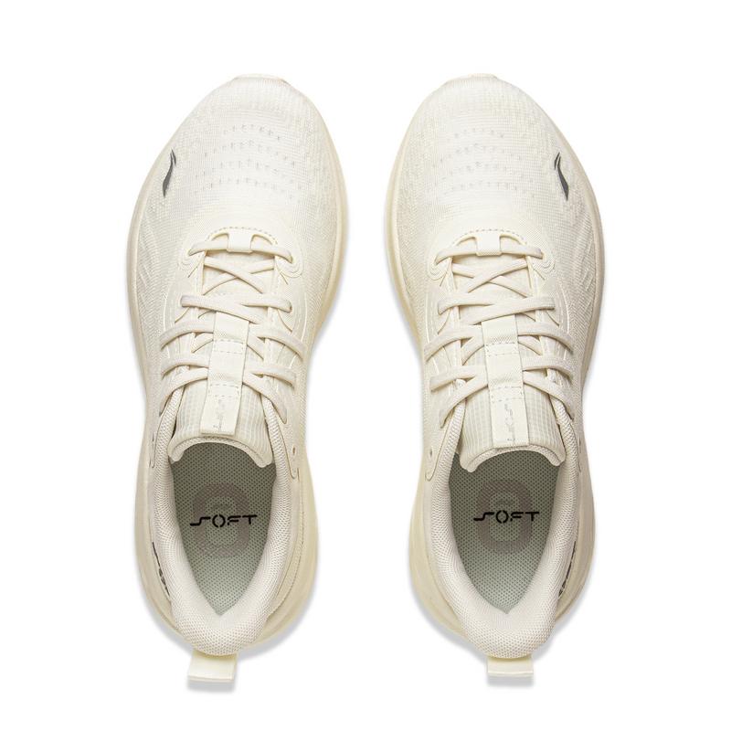 Li Ning SOFT GO 2 WMS Cushioning Slip Resistant Abrasion Resistant Support Rebound Low Top Casual Shoes Women's AGLV040-8