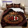 AC Milan Legacy: Glory Three-piece Set (1 * Duvet Cover + 2 * Pillowcase, Without Core) Bedding Set Duvet Cover and Pillowcase Soft and Comfortable