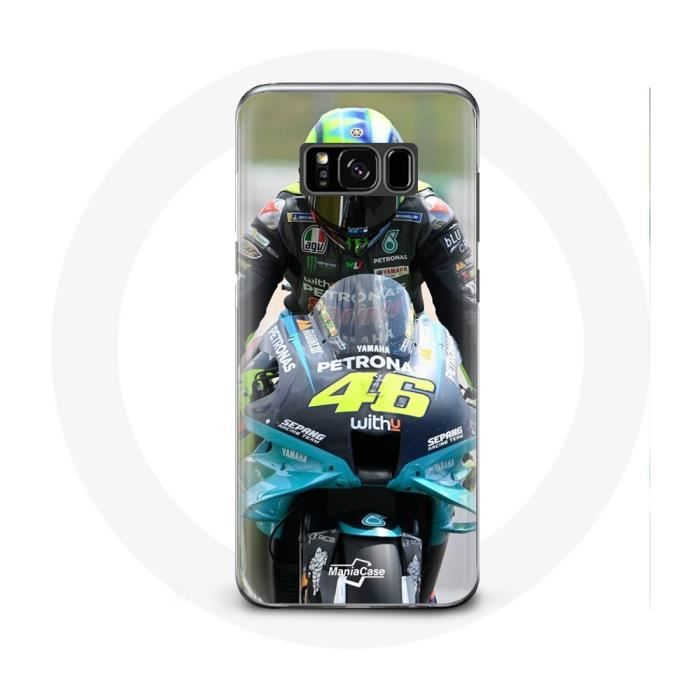 Coque pour Samsung Galaxy S8 Valentino Rossi Pilote de course moto 46