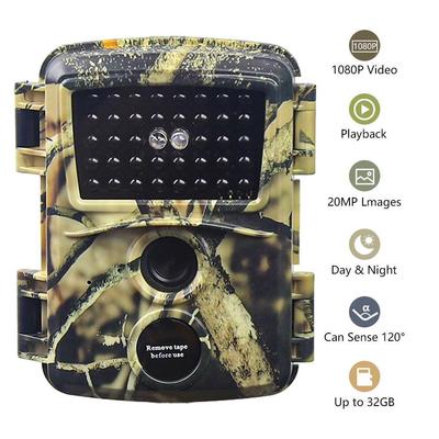 1080P HD Infrared Outdoor Sports Camera: 20MP Video & Photo, Mini Waterproof Surveillance