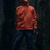 ANTA Women's Waterproof Hooded Outdoor Jacket Orange 952317602-2