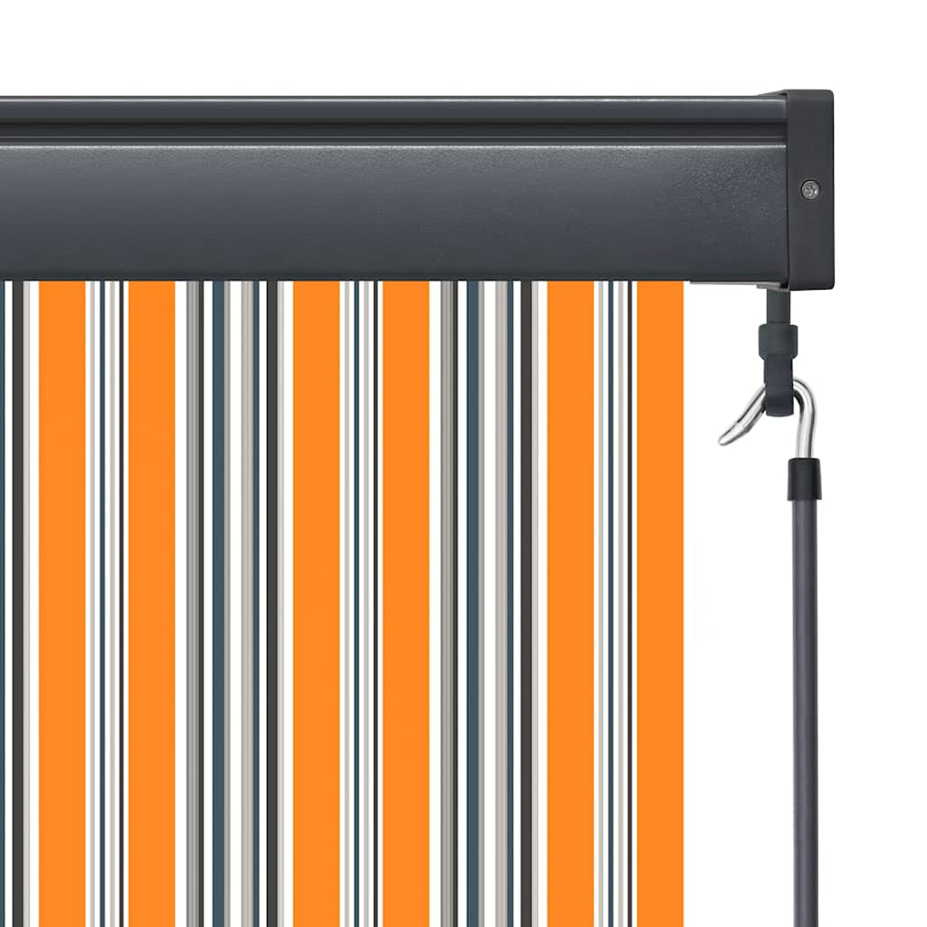 Vidaxl External Roller Blind, 80X250 Cm, Yellow-Blue