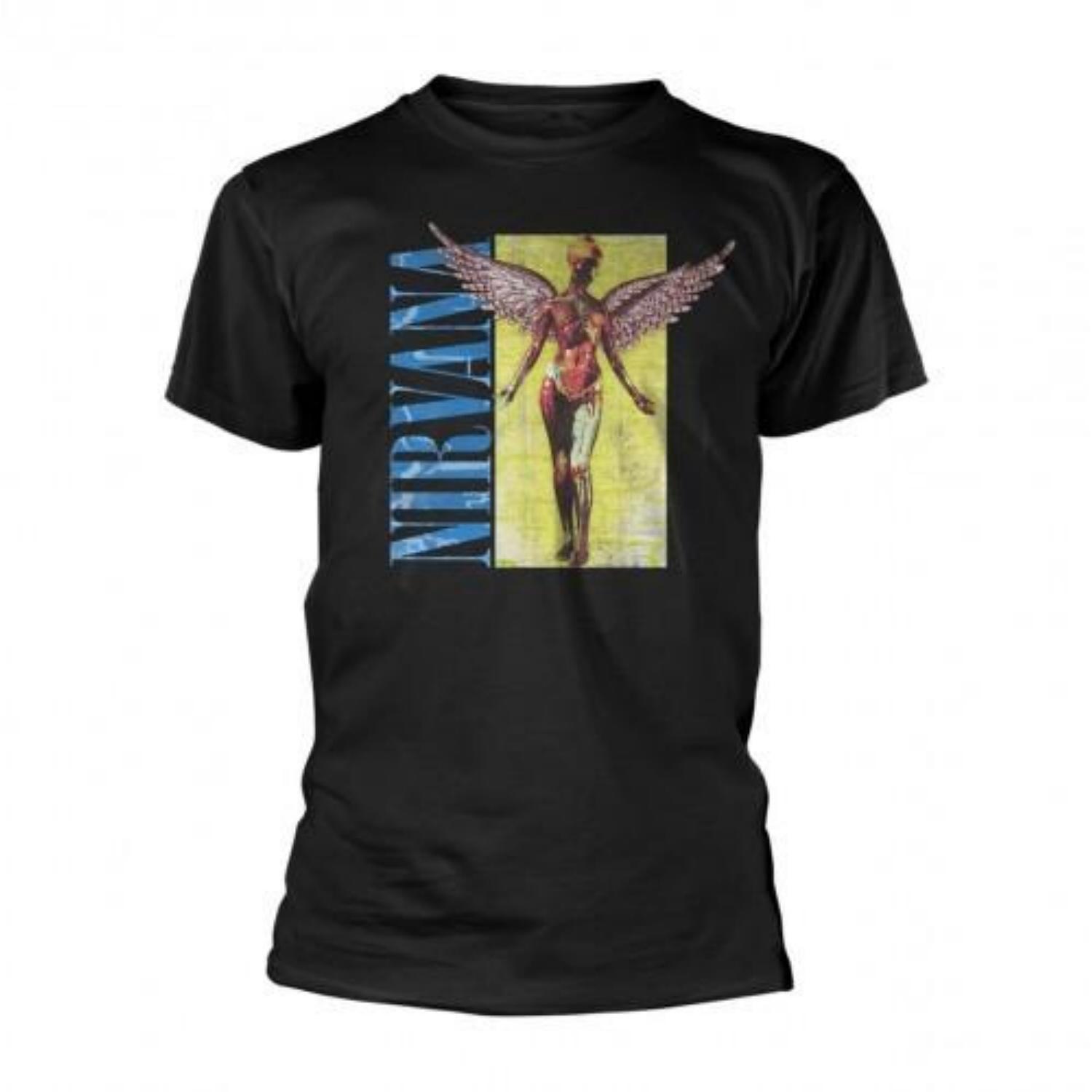 Nirvana Unisex Adult In Utero Square T-Shirt S