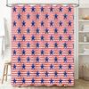 American Flag Shower Curtain Patriotic Stars And Stripes Waterproof Decor Bathroom Curtain Vintage Usa Theme Home Decor