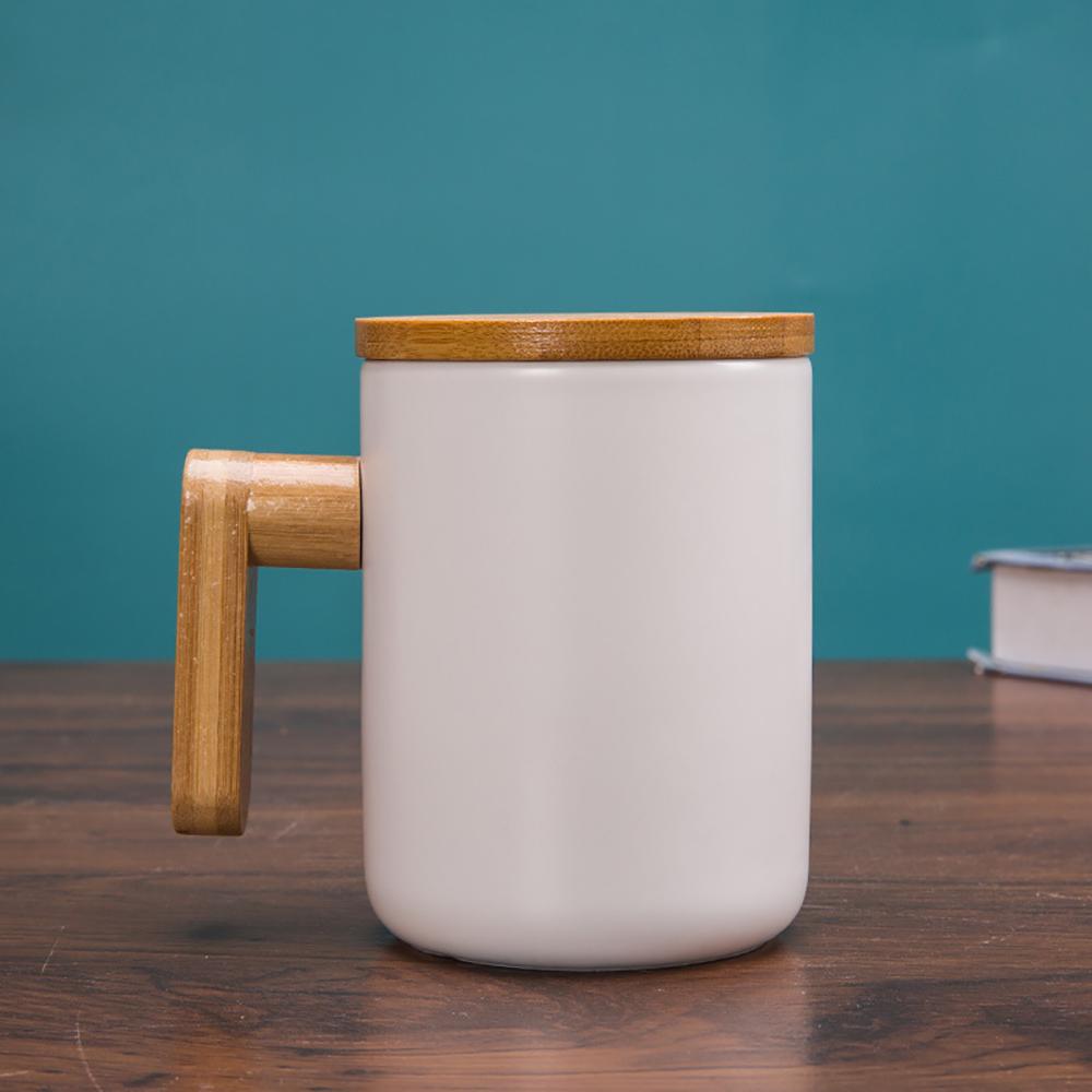 

Керамическая кружка с деревянной ручкой, оригинальные кружки, кофейные чашки, красивые чайные кружки для рыбалки, кружка с крышкой, термокружка для рождественского пива в стиле аниме