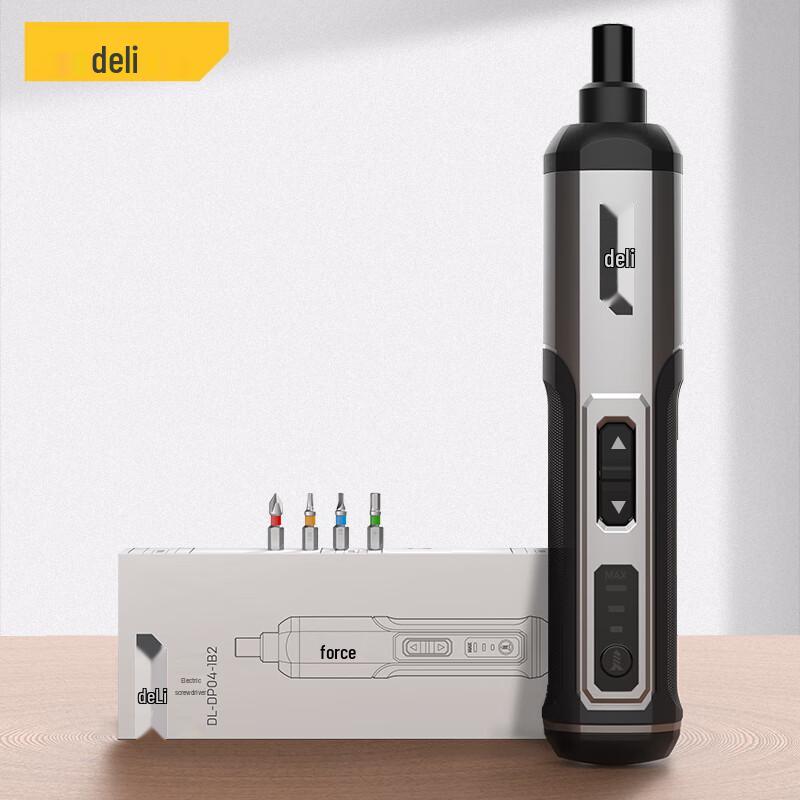 Deli Cordless Electric Screwdriver & Tool Kit CN plug (adapter included)