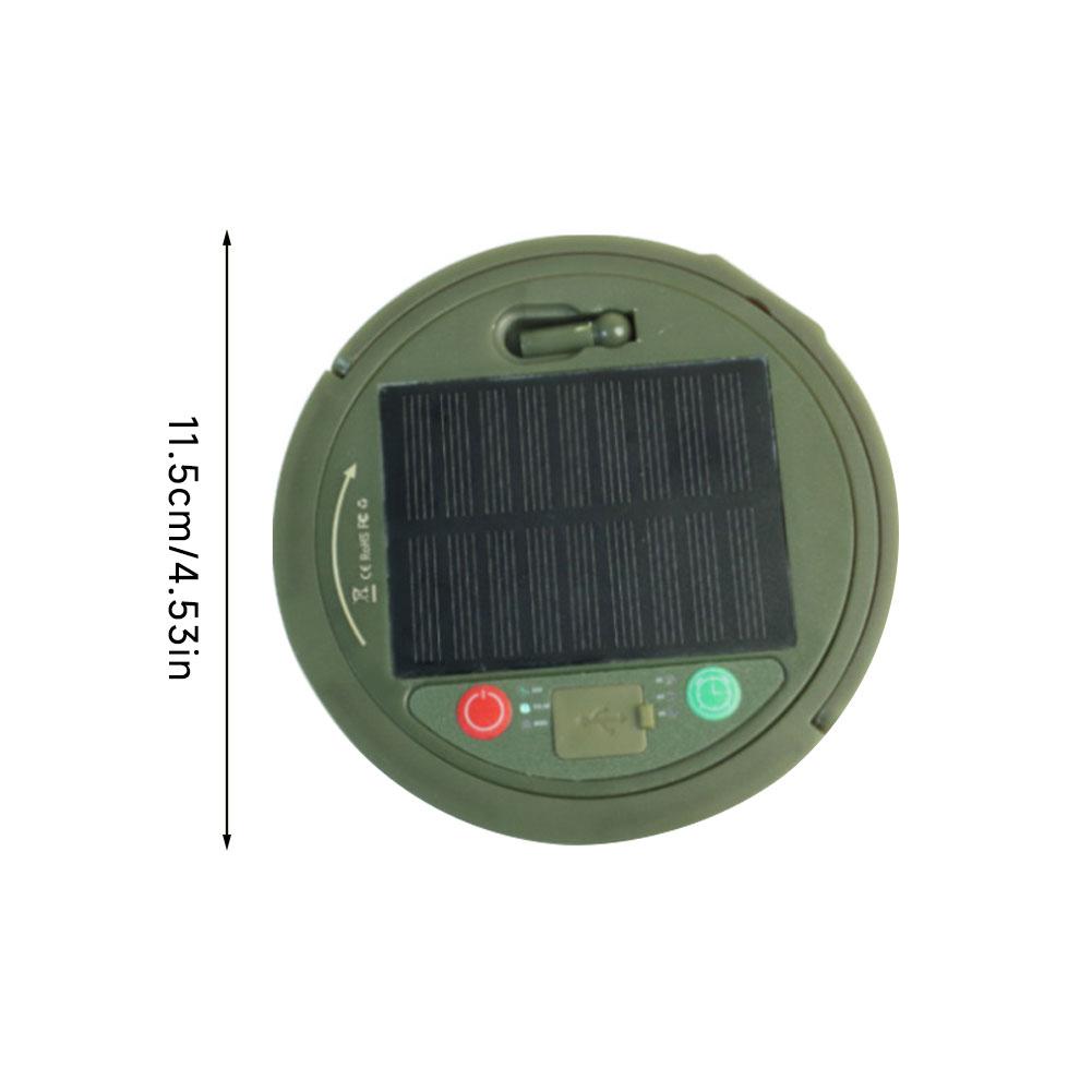 Solar Camping Lights For Tent 1Pc 4 in 1 Solar String Lights Outdoor 8 Lighting Modes
