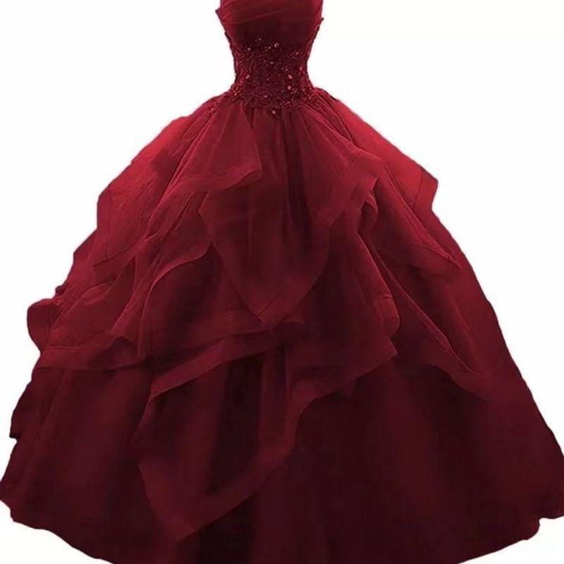 Hochzeitskleid flauschiger Rock komplett Braut große Größe Studio neu schwangere Frauen schlank Koreanisch 1011 Hochzeitskleid Neckholder