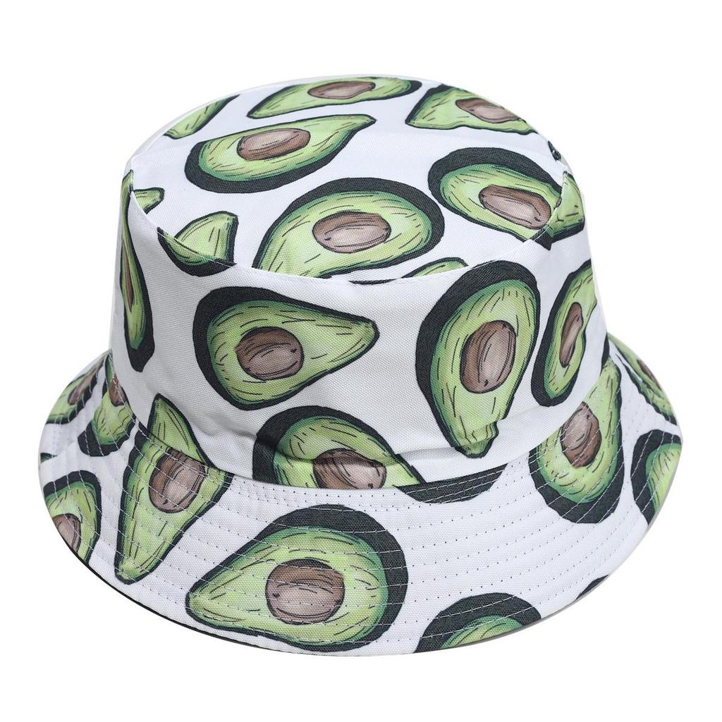 2026 Lemon Pattern Reversible Bucket Hat for Men & Women – Summer Sun Protection