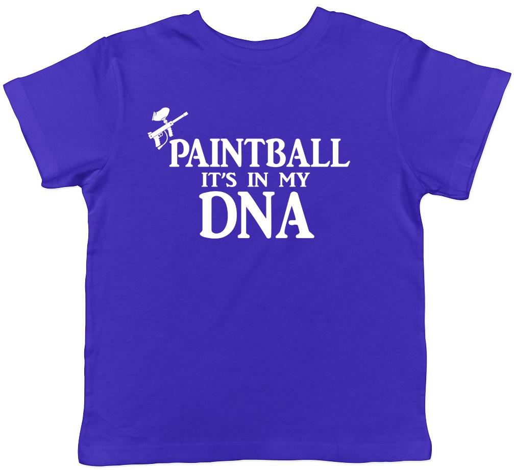 Paintball It s In My DNA Childrens Kids Boys Girls Tee T-shirt 140