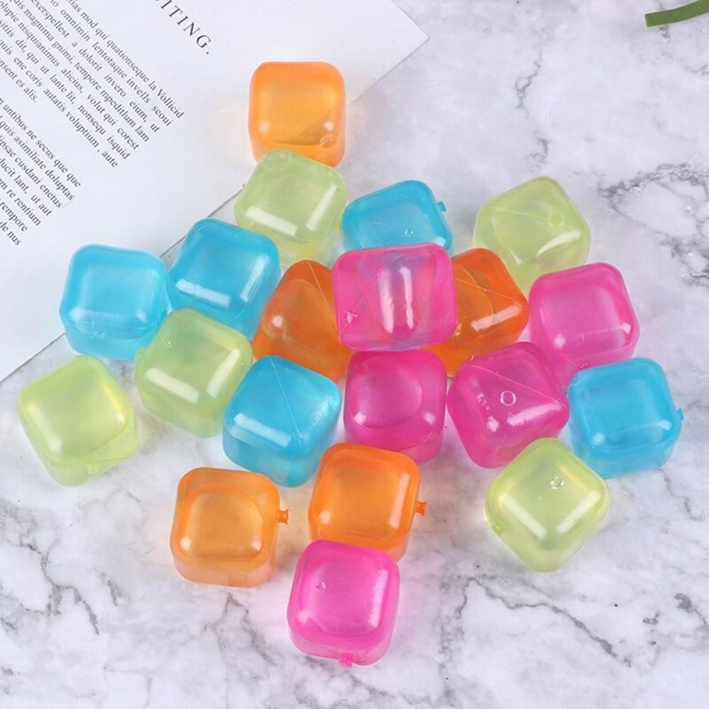 Cooking Cookies 3D Reusable Plastic DIY Colorful Ice Cube Cooling Tool Simulation Ice Bar Tool cube