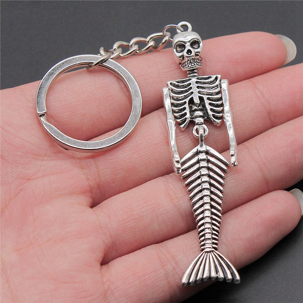 Seahorse Octopus Mermaid Underwater Keychain for Kids Handmade Bohemian Anniversary Gift Minimalist Phone Charm