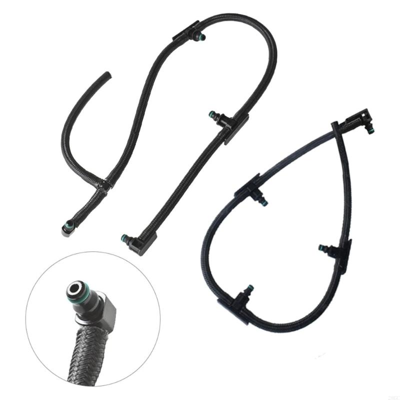 28GC 2pcs Replacement Return Hose 97328733 98062291 Injector Return Line for 2500 2004-2010 Auto Accessories