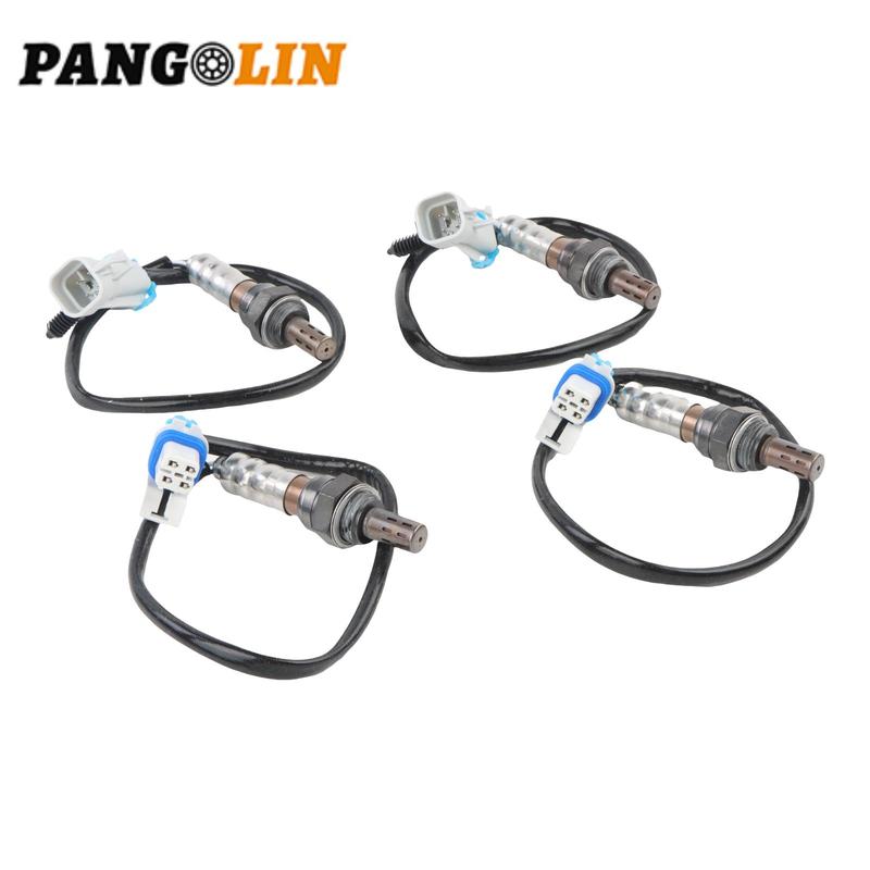 2344256 2344668 New 1Set / 4PCS Upstream & Downstream Oxygen O2 Sensor For Cadillac Chevrolet Tahoe GMC Sierra Yukon 4.8 5.3L V8