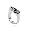 European And American Personality Creative Retro Punk Fashion Lighter Alloy Men 'S Ring Jewelry 