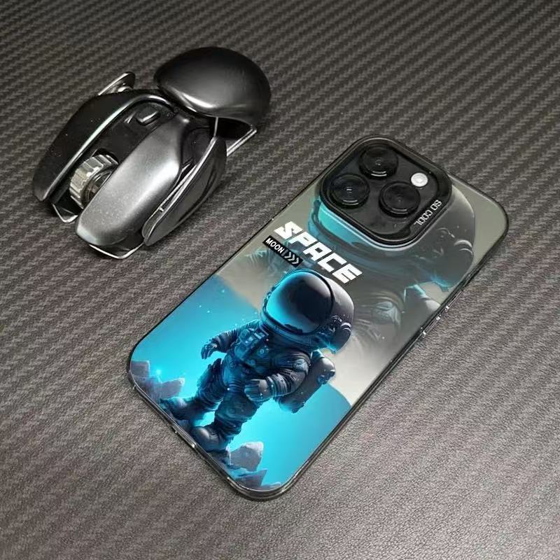 New Space Astronaut-Style Apple Phone Case for iPhone 17, 16 Pro, and 14 - Premium Design, 15 Creative Features